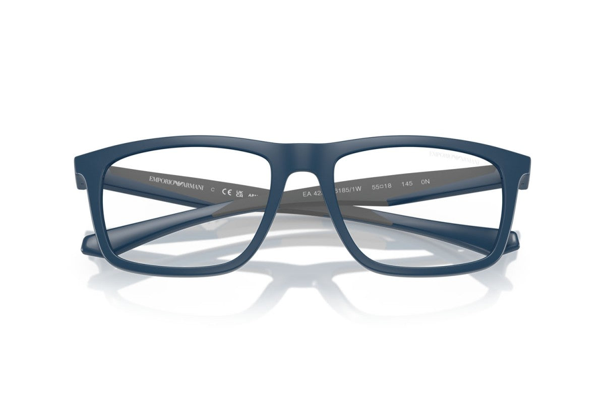 OCCHIALE DA SOLE UOMO | EMPORIO ARMANI EA 4235 - 61851W BLU OPACO - CALIBRO 55