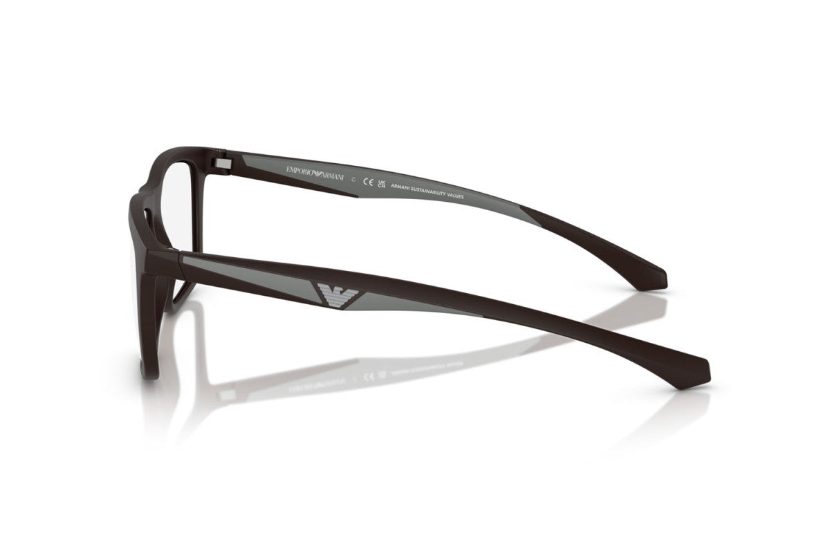 OCCHIALE DA SOLE UOMO | EMPORIO ARMANI EA 4235 - 61861W MARRONE OPACO - CALIBRO 55