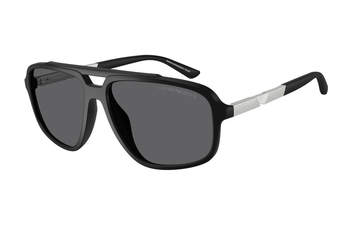 OCCHIALE DA SOLE UOMO | EMPORIO ARMANI EA 4236U - 5001T3 NERO OPACO - CALIBRO 59