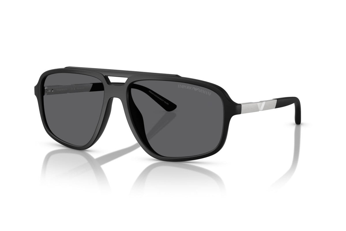 OCCHIALE DA SOLE UOMO | EMPORIO ARMANI EA 4236U - 5001T3 NERO OPACO - CALIBRO 59