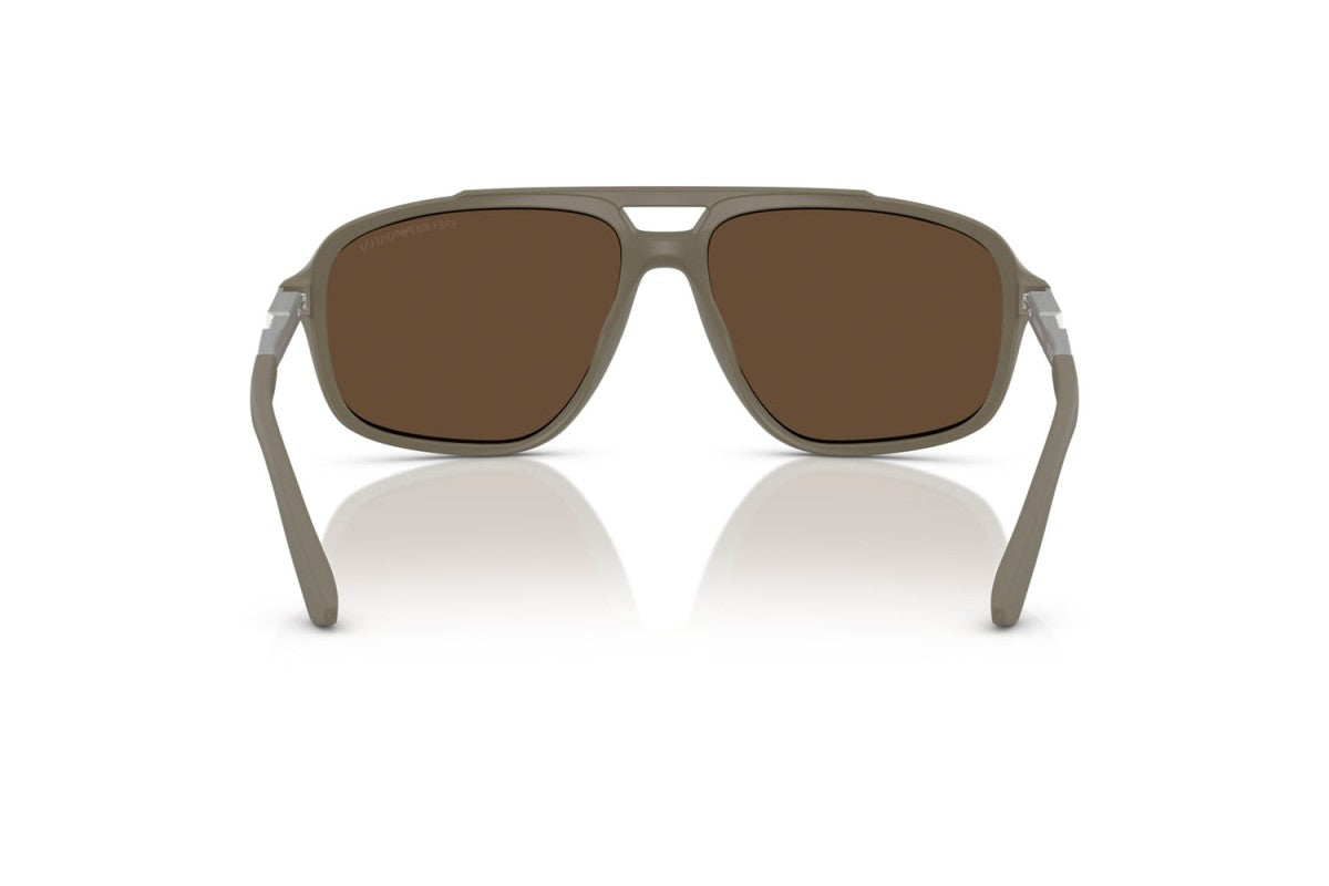 OCCHIALE DA SOLE UOMO | EMPORIO ARMANI EA 4236U - 543773 BEIGE OPACO - CALIBRO 59
