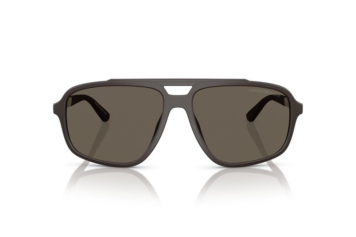 OCCHIALE DA SOLE UOMO | EMPORIO ARMANI EA 4236U - 6186/3 MARRONE SCURO - CALIBRO 59