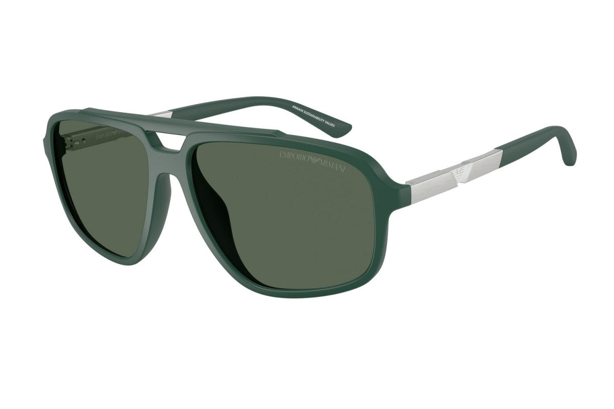 OCCHIALE DA SOLE UOMO | EMPORIO ARMANI EA 4236U - 619071 VERDE SCURO - CALIBRO 59