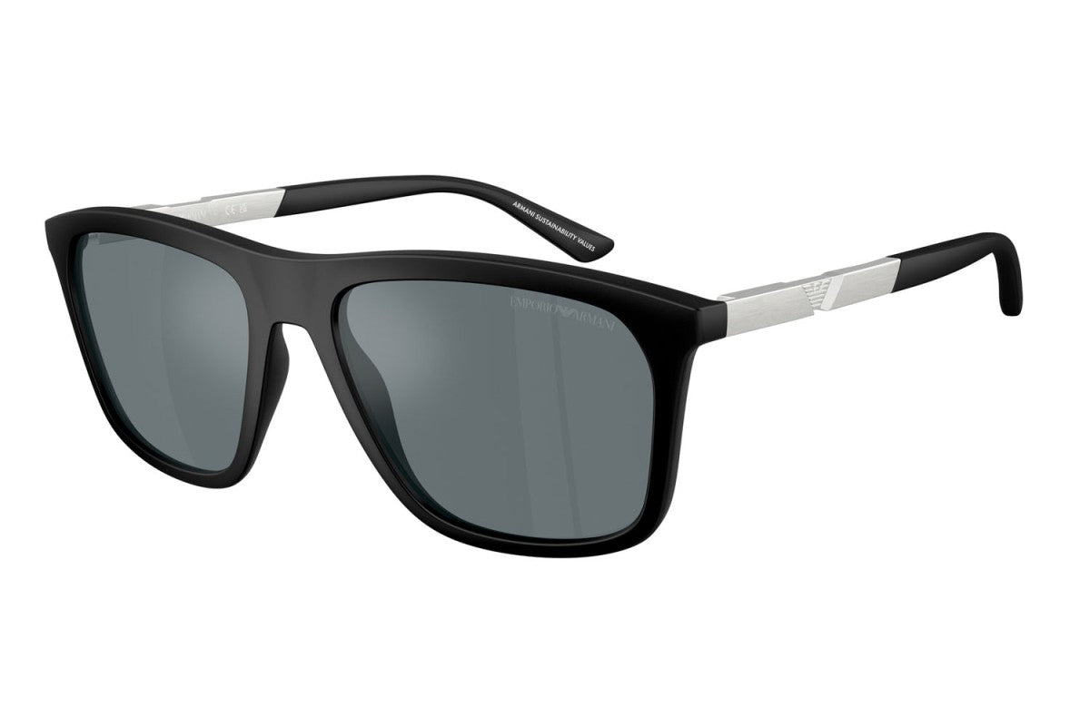 OCCHIALE DA SOLE UOMO | EMPORIO ARMANI EA 4237 - 50016G NERO OPACO - CALIBRO 57