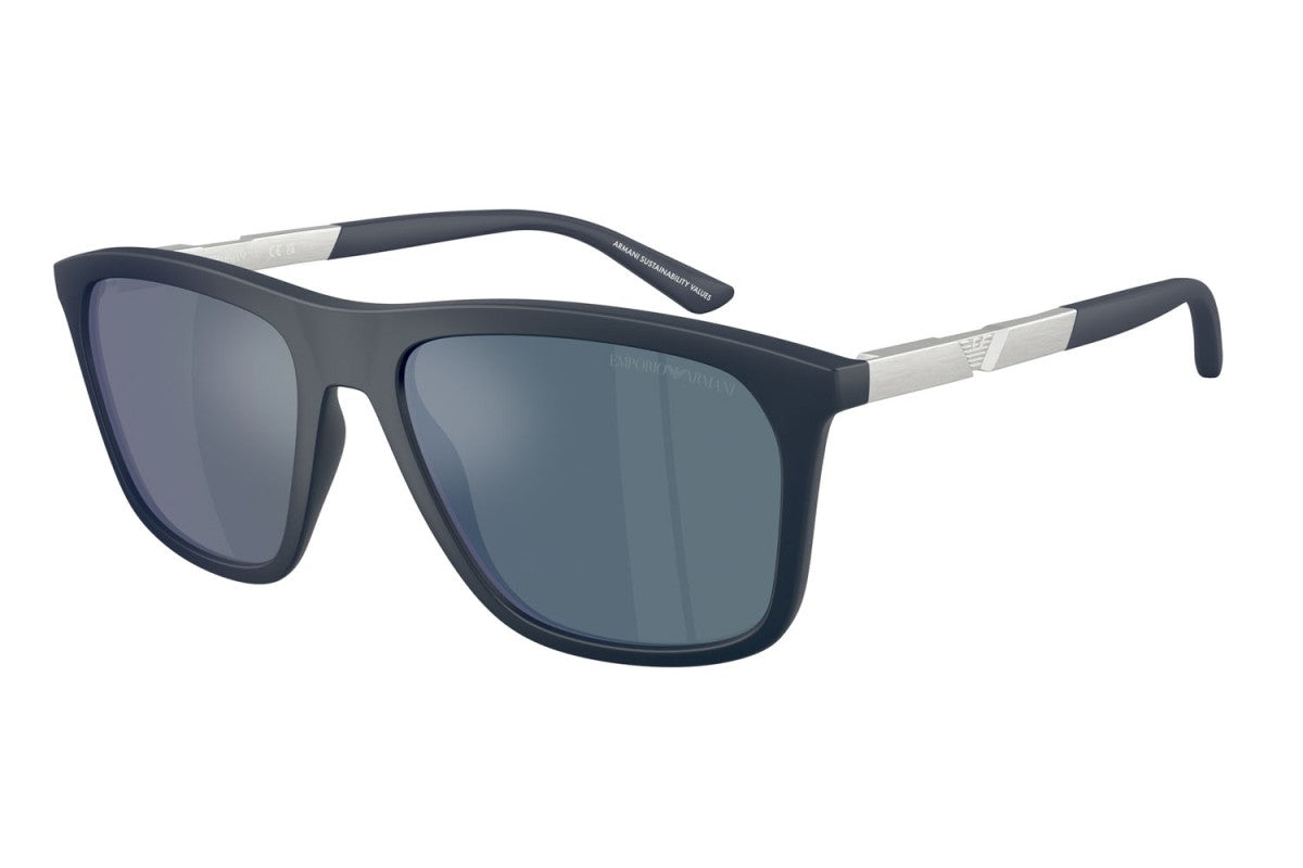 OCCHIALE DA SOLE UOMO | EMPORIO ARMANI EA 4237 - 618925 BLU SCURO OPACO - CALIBRO 57