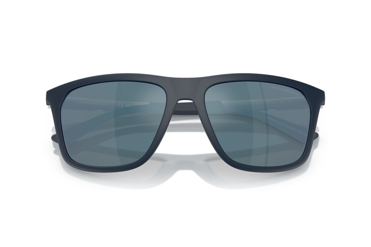 OCCHIALE DA SOLE UOMO | EMPORIO ARMANI EA 4237 - 618925 BLU SCURO OPACO - CALIBRO 57