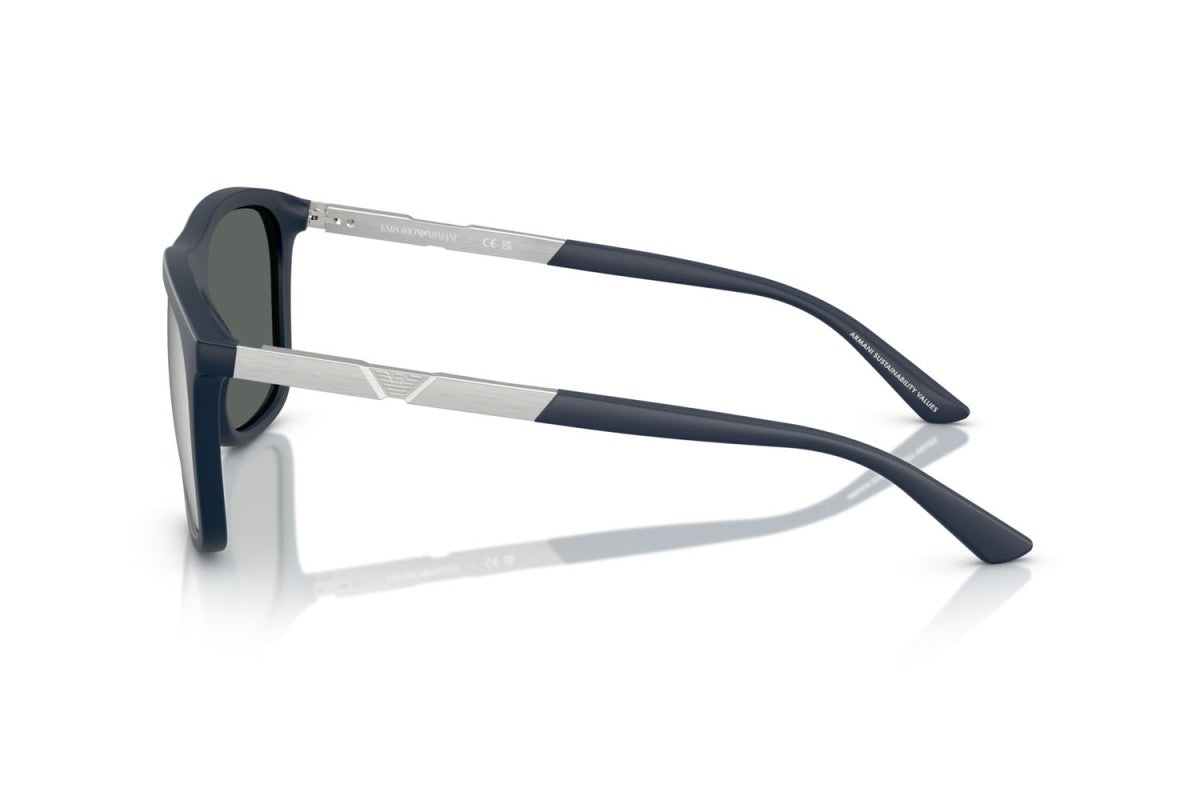 OCCHIALE DA SOLE UOMO | EMPORIO ARMANI EA 4237 - 618925 BLU SCURO OPACO - CALIBRO 57
