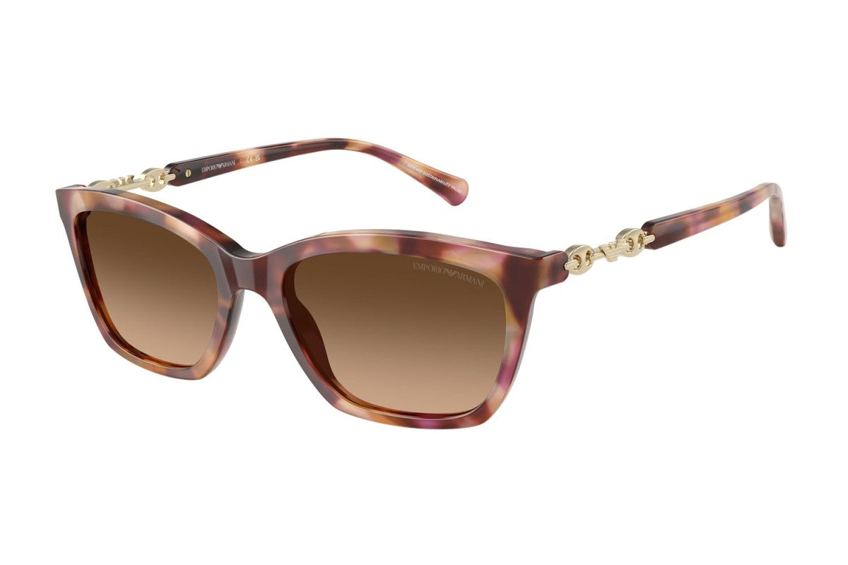 OCCHIALE DA SOLE DONNA | EMPORIO ARMANI EA 4238 - 619674 ROSSO AVANA LUCIDO - CALIBRO 54