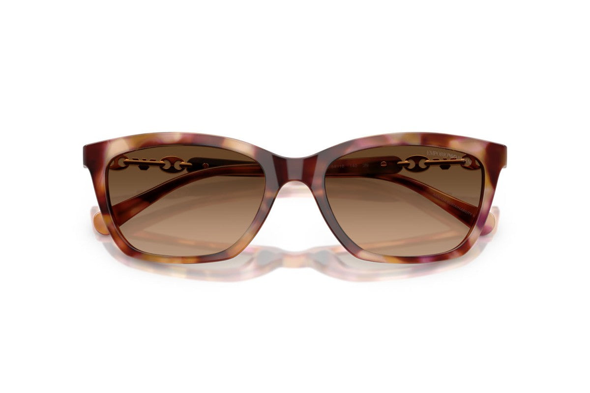 OCCHIALE DA SOLE DONNA | EMPORIO ARMANI EA 4238 - 619674 ROSSO AVANA LUCIDO - CALIBRO 54