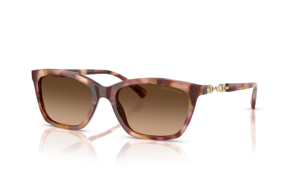 OCCHIALE DA SOLE DONNA | EMPORIO ARMANI EA 4238 - 619674 ROSSO AVANA LUCIDO - CALIBRO 54