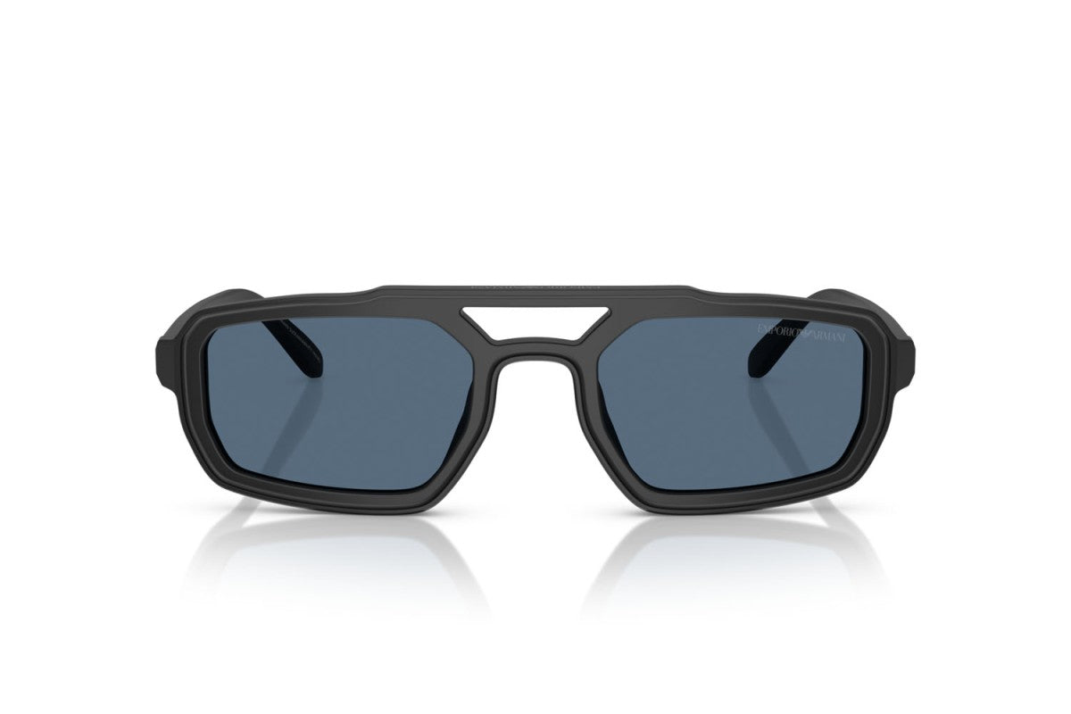 OCCHIALE DA SOLE UOMO | EMPORIO ARMANI EA 4240U - 501787 NERO OPACO - CALIBRO 53