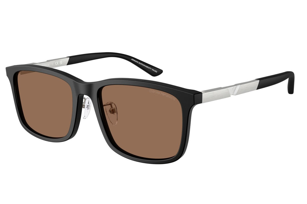 OCCHIALE DA SOLE UOMO | EMPORIO ARMANI EA 4241D - 500173 NERO OPACO - CALIBRO 57