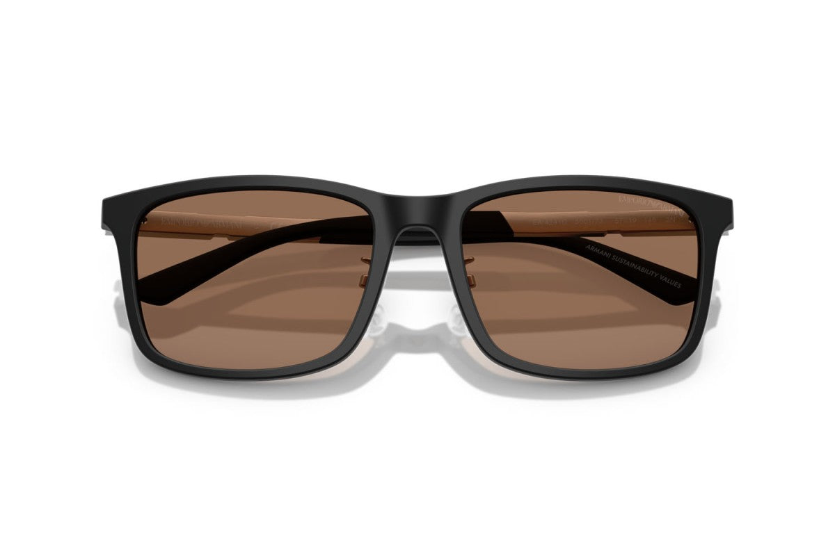 OCCHIALE DA SOLE UOMO | EMPORIO ARMANI EA 4241D - 500173 NERO OPACO - CALIBRO 57