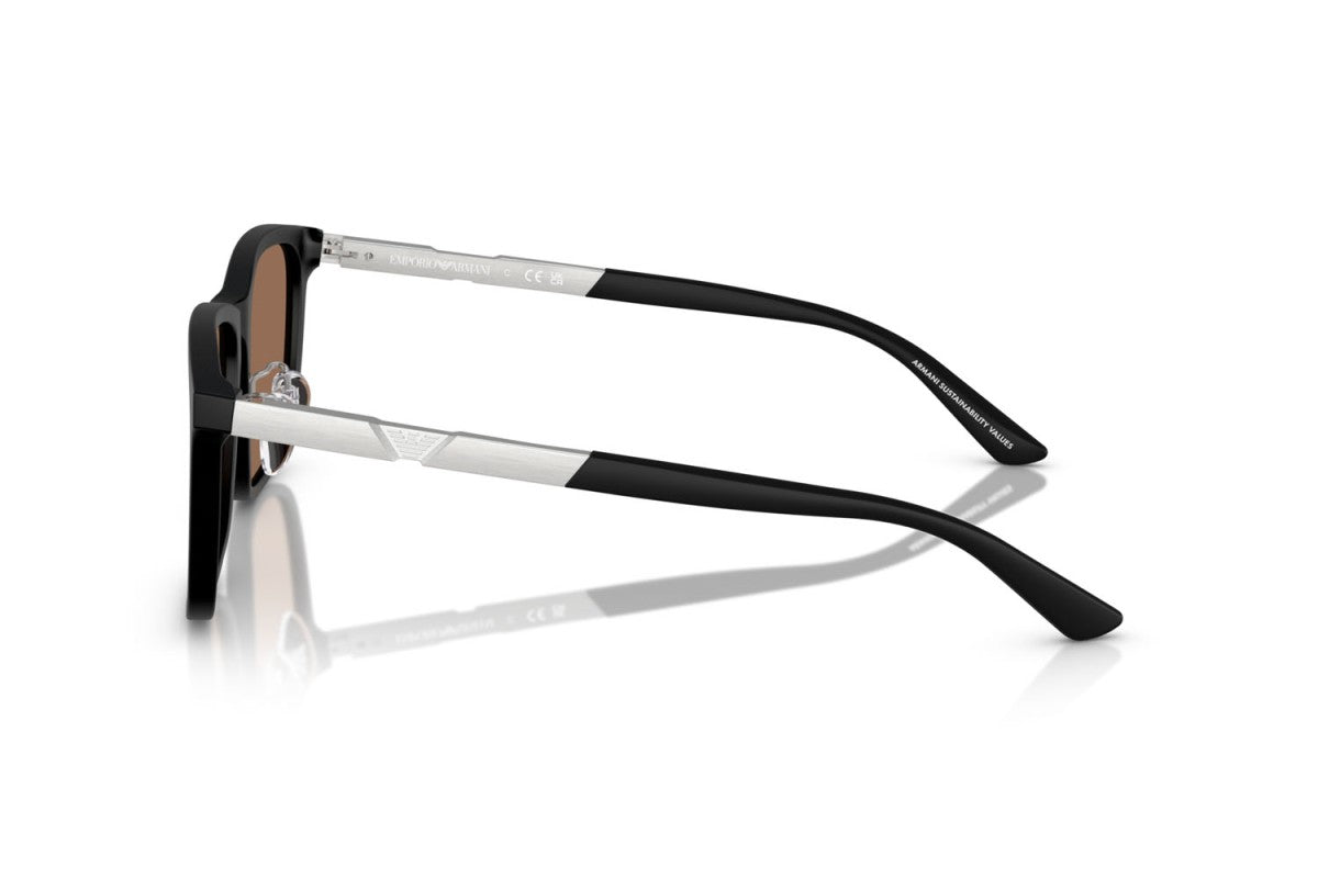 OCCHIALE DA SOLE UOMO | EMPORIO ARMANI EA 4241D - 500173 NERO OPACO - CALIBRO 57