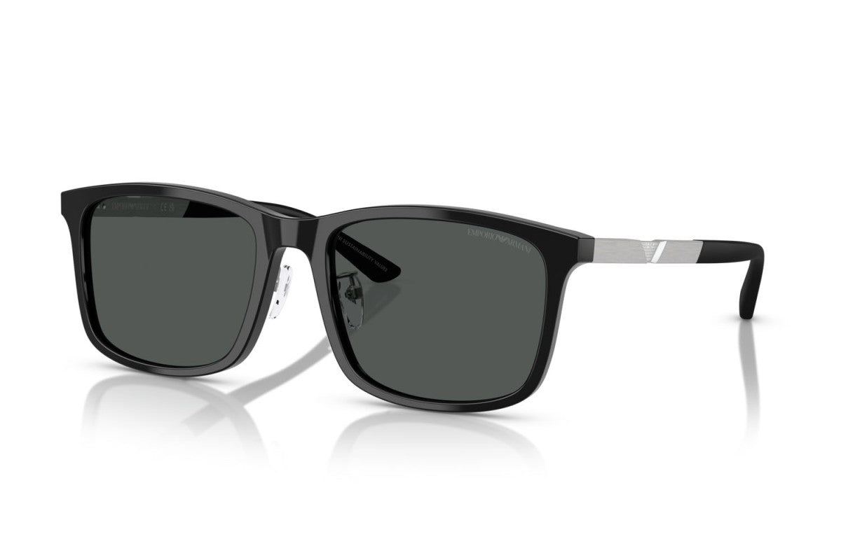 OCCHIALE DA SOLE UOMO | EMPORIO ARMANI EA 4241D - 501787 NERO LUCIDO - CALIBRO 57