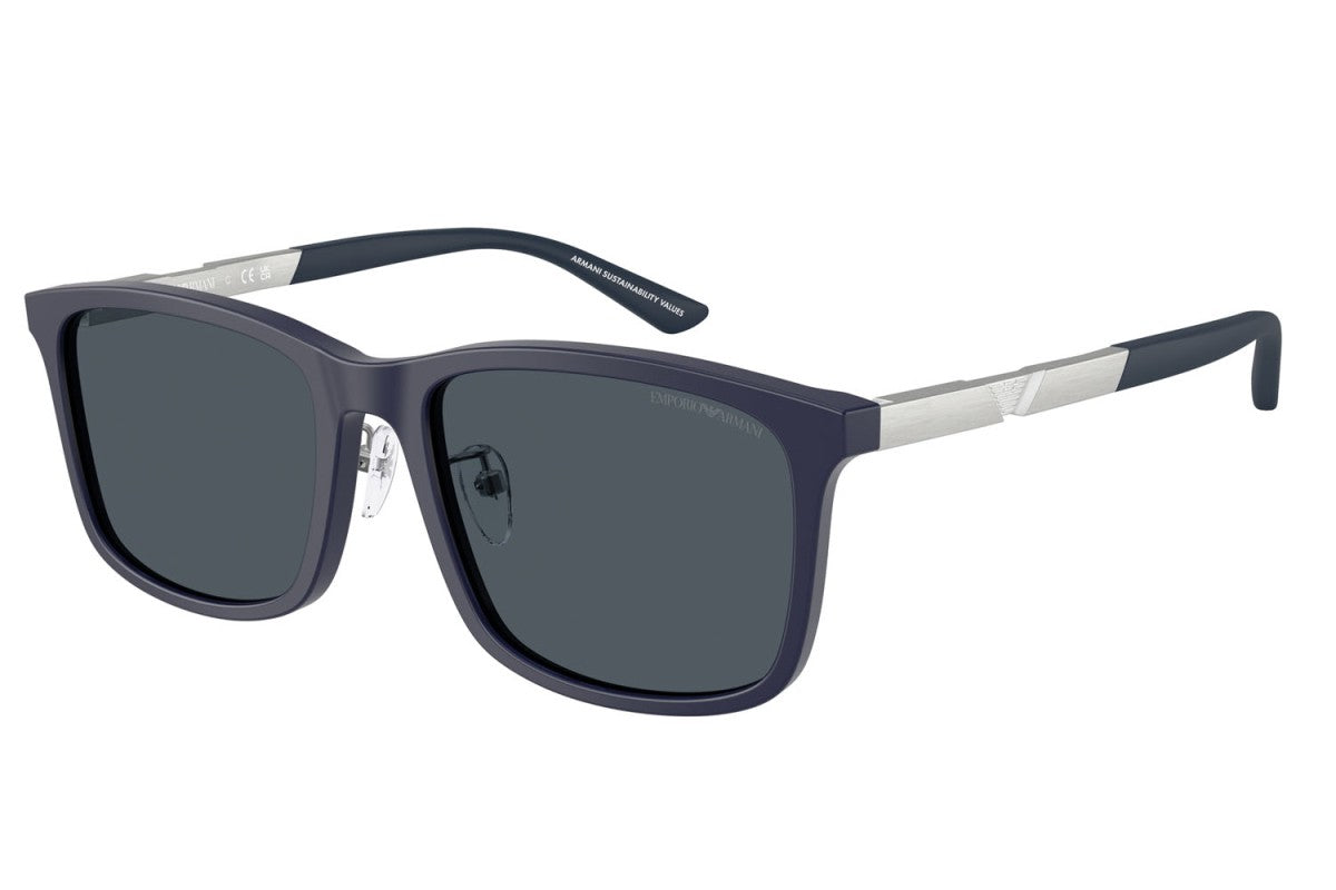 OCCHIALE DA SOLE UOMO | EMPORIO ARMANI EA 4241D - 618987 BLU SCURO OPACO - CALIBRO 57