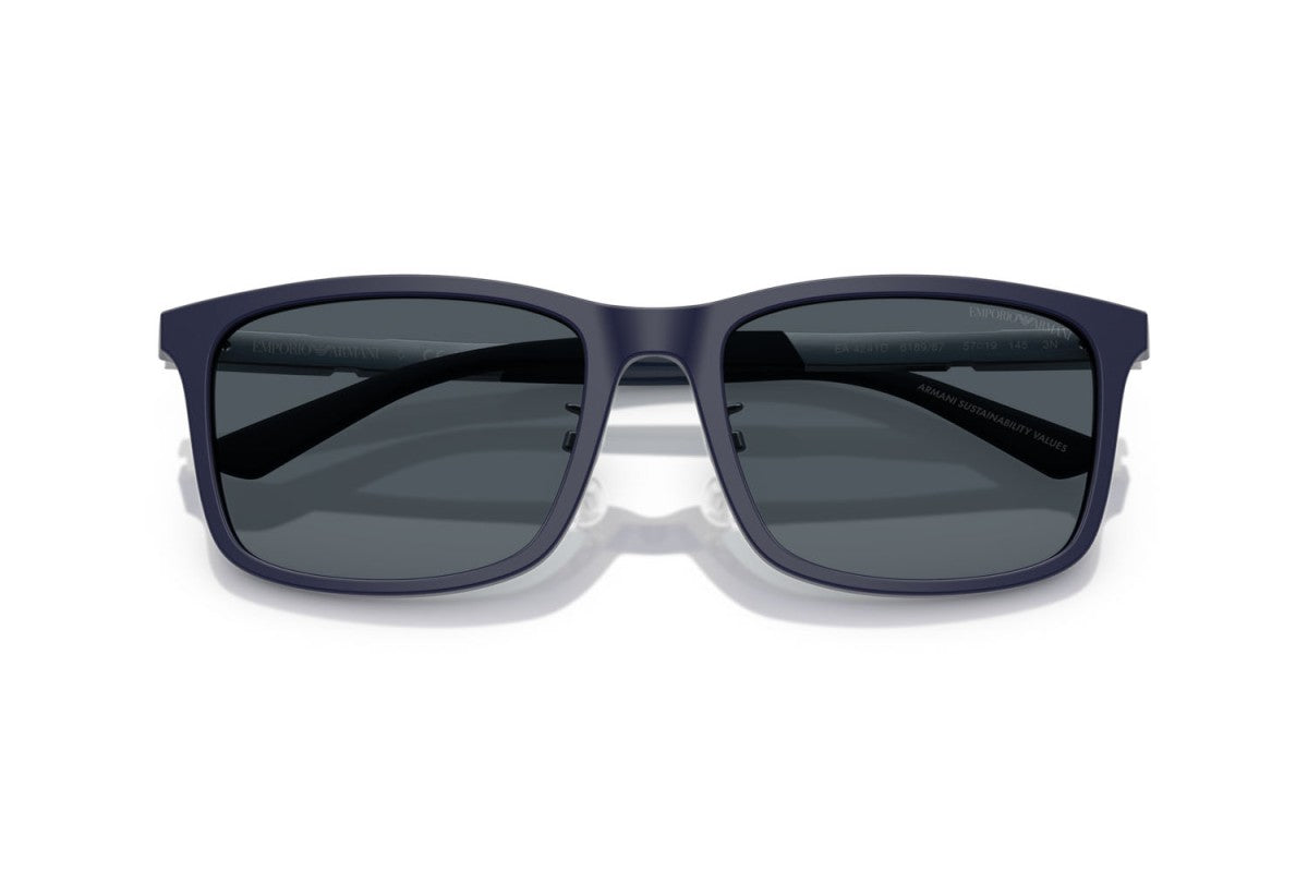 OCCHIALE DA SOLE UOMO | EMPORIO ARMANI EA 4241D - 618987 BLU SCURO OPACO - CALIBRO 57