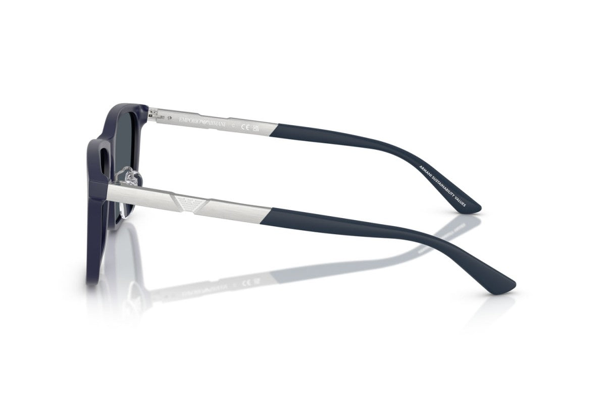 OCCHIALE DA SOLE UOMO | EMPORIO ARMANI EA 4241D - 618987 BLU SCURO OPACO - CALIBRO 57