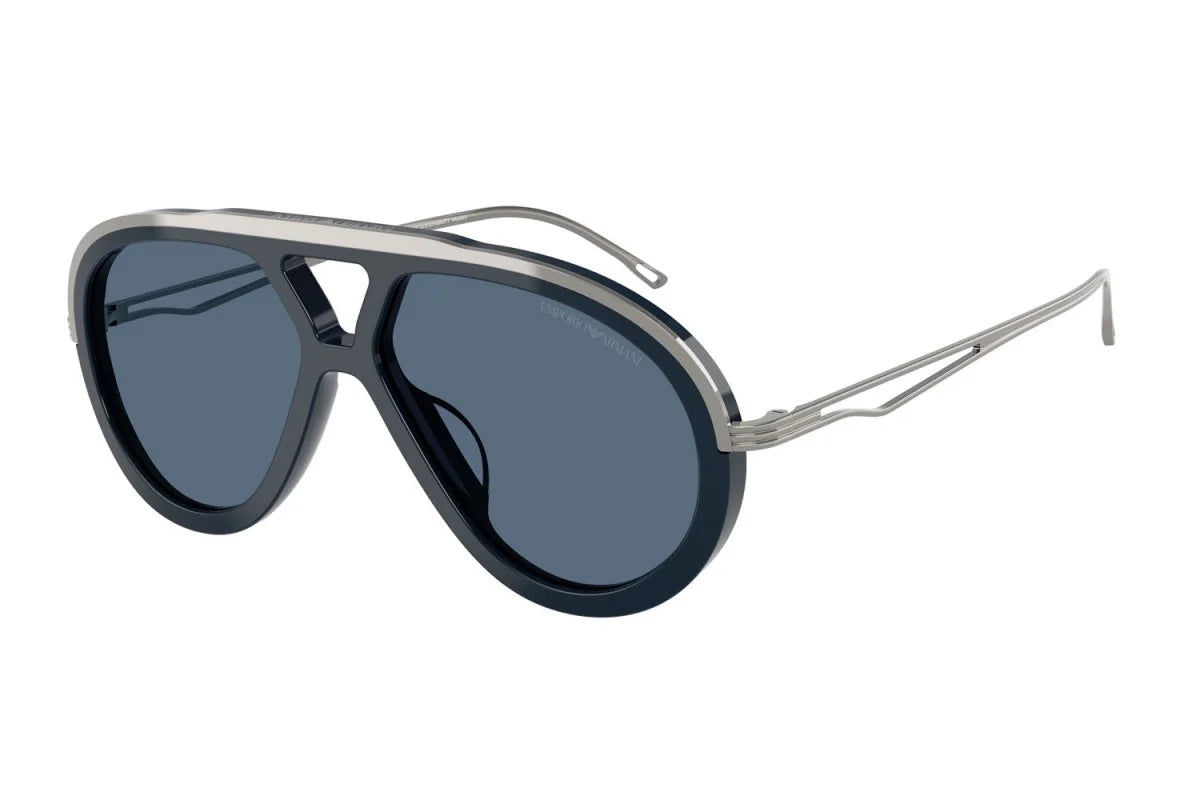 OCCHIALE DA SOLE UOMO | EMPORIO ARMANI EA 4242U - 621380 BLU BRILLANTE - CALIBRO 56