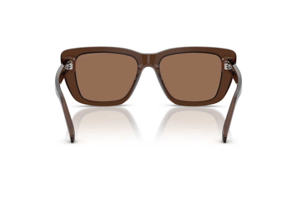 OCCHIALE DA SOLE DONNA | EMPORIO ARMANI EA 4246U - 625173 MARRONE TRASPARENTE LUCIDO - CALIBRO 54