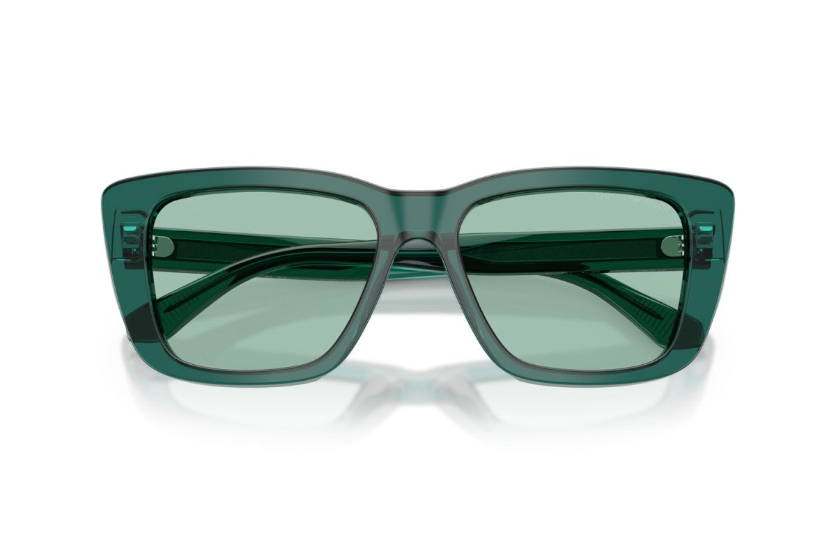 OCCHIALE DA SOLE DONNA | EMPORIO ARMANI EA 4246U - 6252/2 VERDE TRASPARENTE LUCIDO - CALIBRO 54