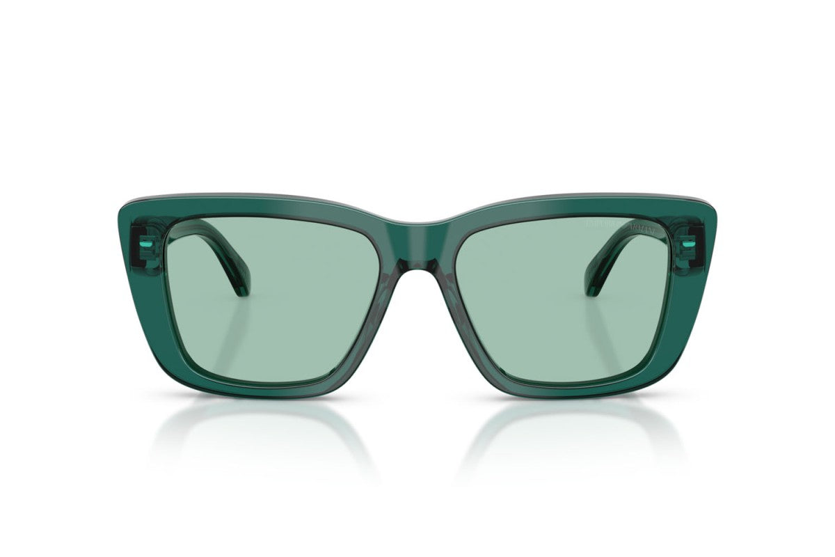 OCCHIALE DA SOLE DONNA | EMPORIO ARMANI EA 4246U - 6252/2 VERDE TRASPARENTE LUCIDO - CALIBRO 54