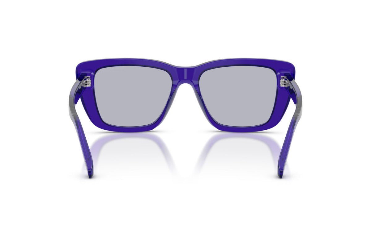 OCCHIALE DA SOLE DONNA | EMPORIO ARMANI EA 4246U - 6253/1 VIOLA TRASPARENTE LUCIDO - CALIBRO 54
