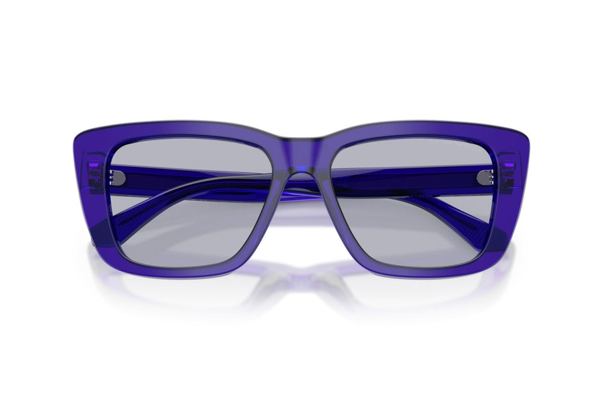 OCCHIALE DA SOLE DONNA | EMPORIO ARMANI EA 4246U - 6253/1 VIOLA TRASPARENTE LUCIDO - CALIBRO 54