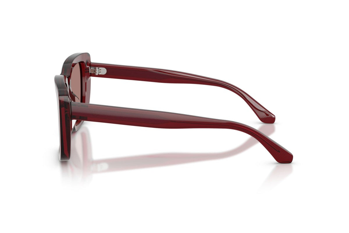 OCCHIALE DA SOLE DONNA | EMPORIO ARMANI EA 4246U - 625473 BORDEAUX TRASPARENTE LUCIDO - CALIBRO 54