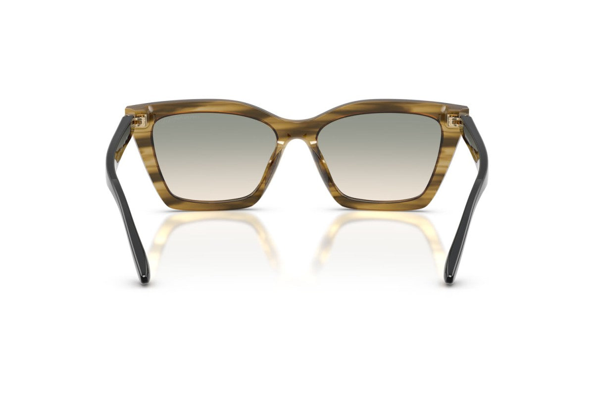 OCCHIALE DA SOLE DONNA | EMPORIO ARMANI EA 4250U - 62672C VERDE STRIATO LUCIDO - CALIBRO 54