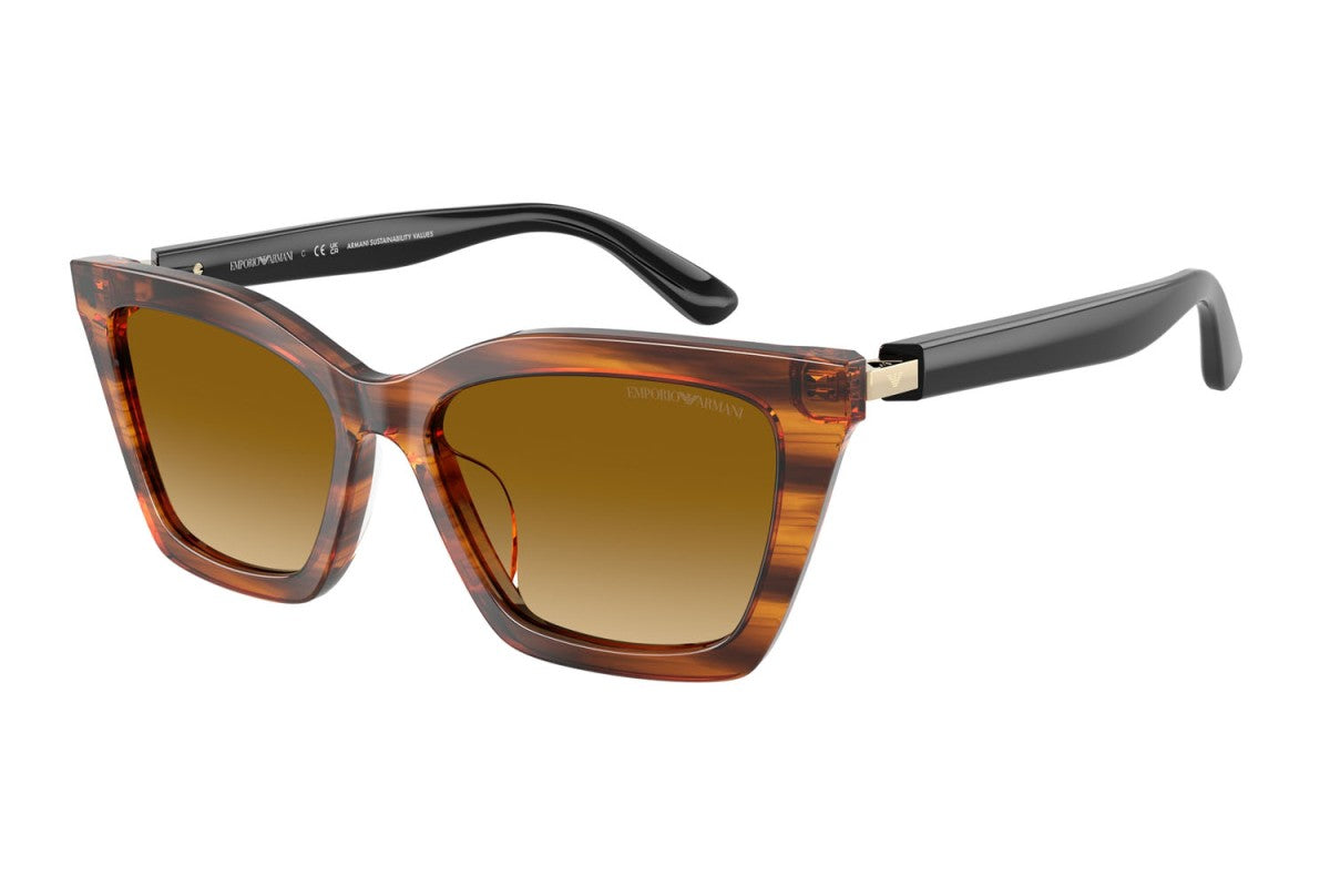 OCCHIALE DA SOLE DONNA | EMPORIO ARMANI EA 4250U - 62682L GIALLO STRIATO LUCIDO - CALIBRO 54