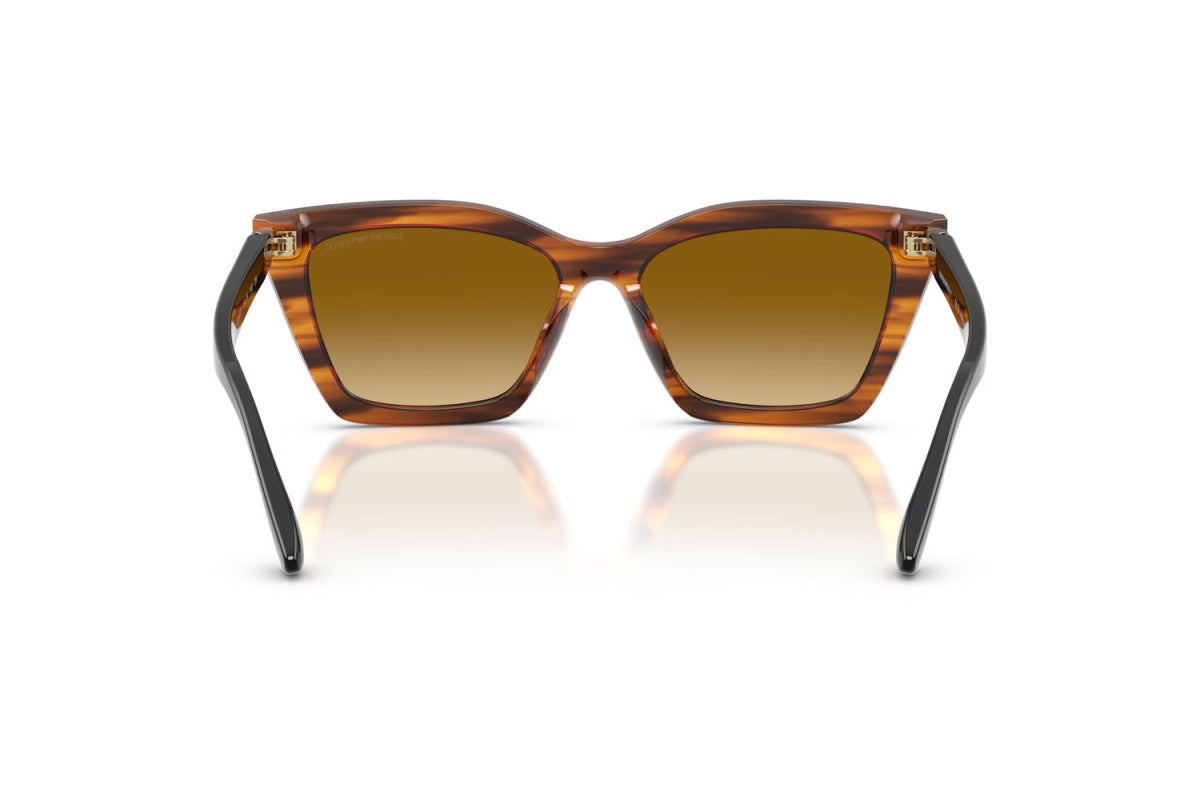 OCCHIALE DA SOLE DONNA | EMPORIO ARMANI EA 4250U - 62682L GIALLO STRIATO LUCIDO - CALIBRO 54