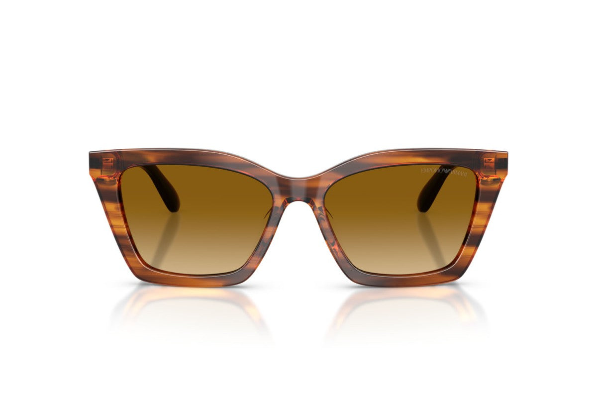 OCCHIALE DA SOLE DONNA | EMPORIO ARMANI EA 4250U - 62682L GIALLO STRIATO LUCIDO - CALIBRO 54