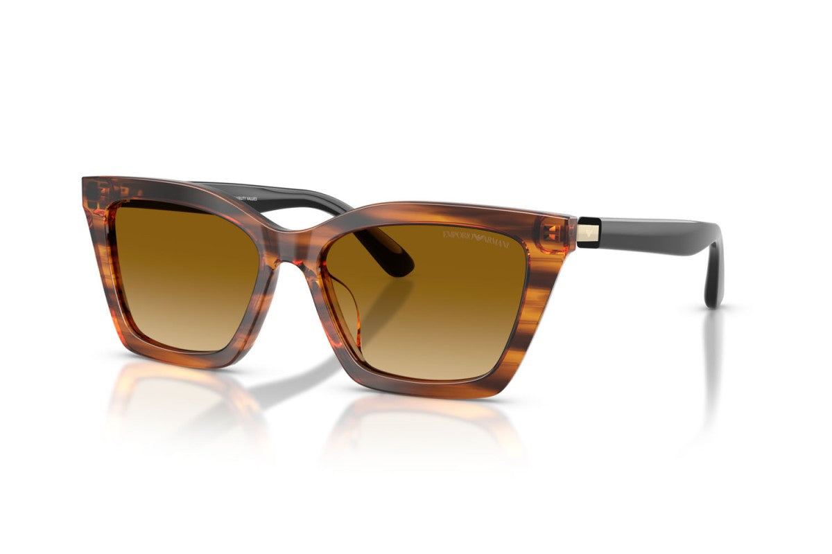 OCCHIALE DA SOLE DONNA | EMPORIO ARMANI EA 4250U - 62682L GIALLO STRIATO LUCIDO - CALIBRO 54
