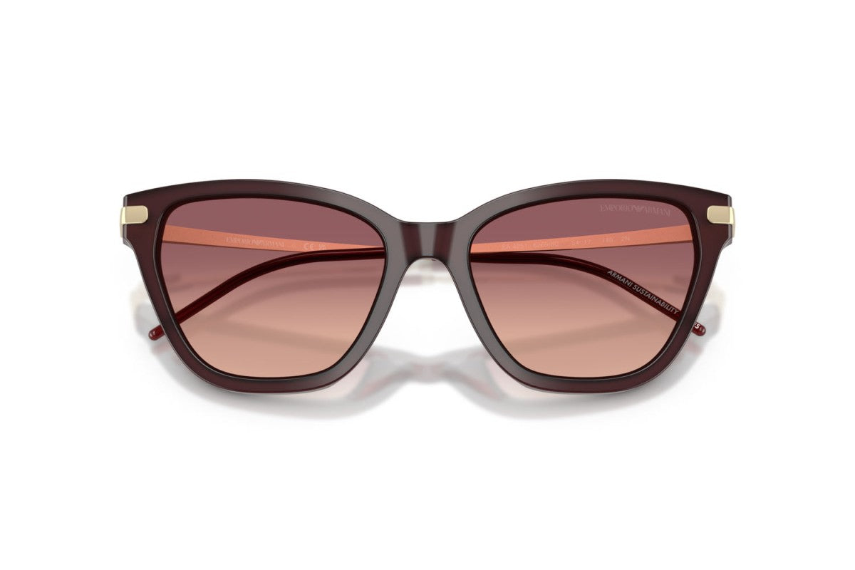 OCCHIALE DA SOLE DONNA | EMPORIO ARMANI EA 4251 - 62658D BORDEAUX OPALE LUCIDO - CALIBRO 54