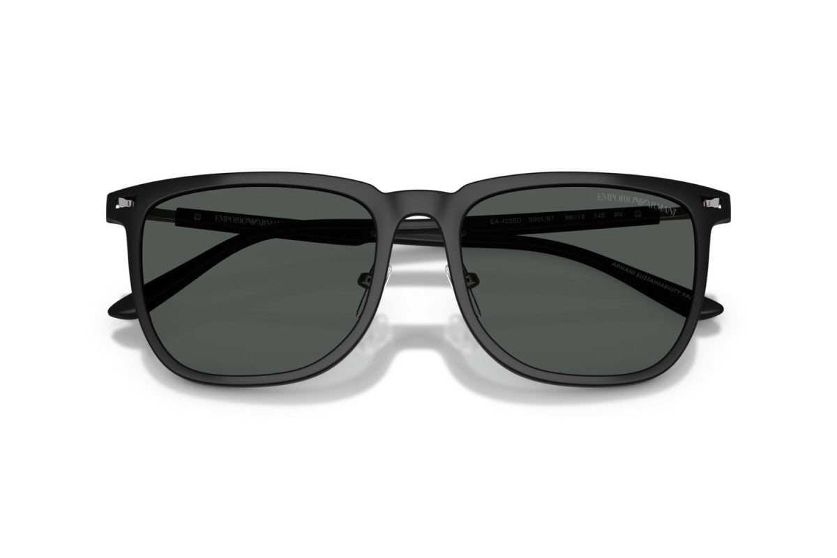 OCCHIALE DA SOLE UNISEX | EMPORIO ARMANI EA 4255D - 500187 NERO OPACO - CALIBRO 56