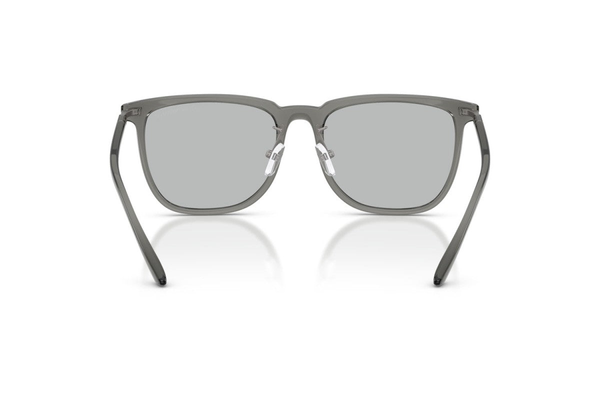OCCHIALE DA SOLE UNISEX | EMPORIO ARMANI EA 4255D - 502987 GRIGIO TRASPARENTE LUCIDO - CALIBRO 56