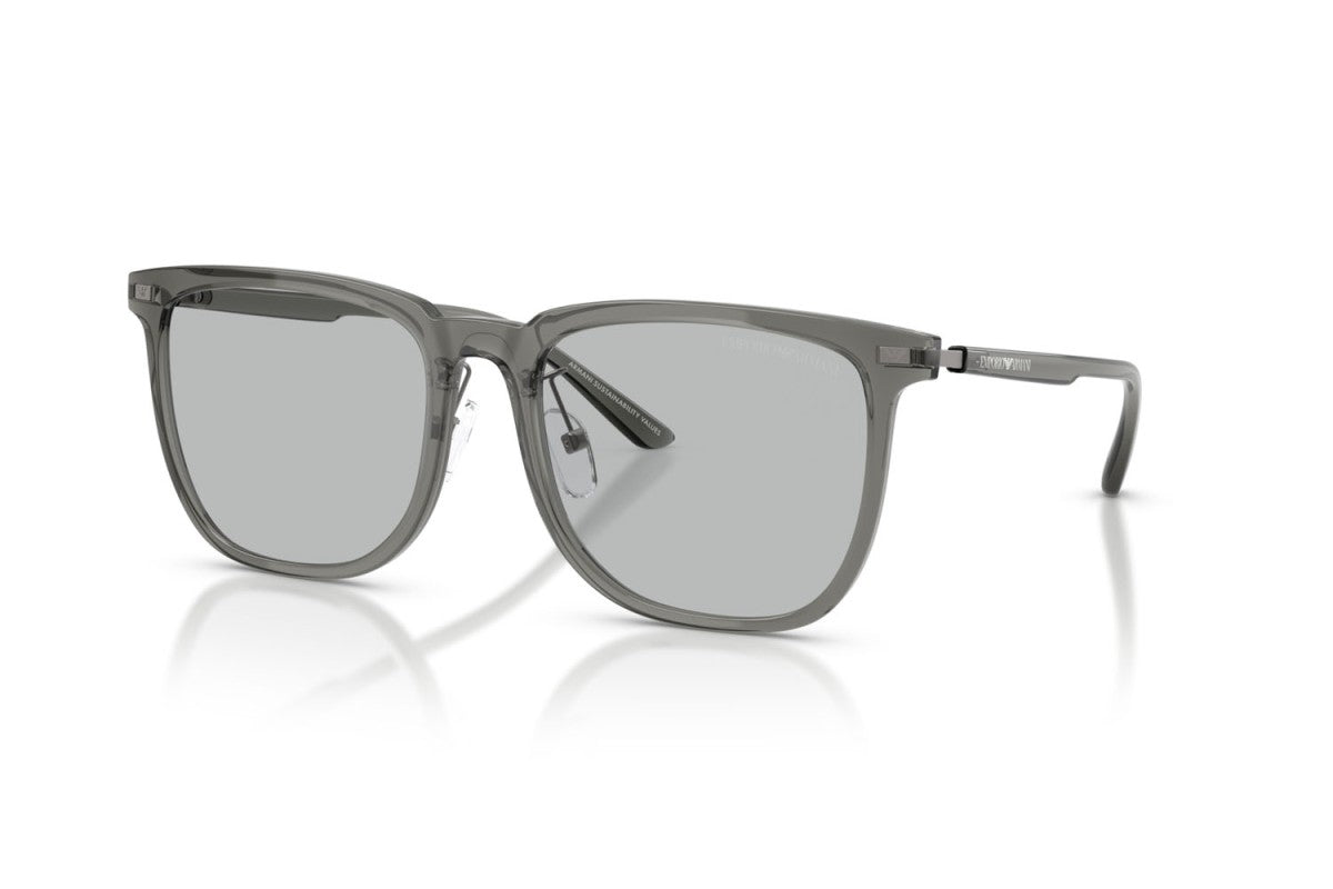 OCCHIALE DA SOLE UNISEX | EMPORIO ARMANI EA 4255D - 502987 GRIGIO TRASPARENTE LUCIDO - CALIBRO 56