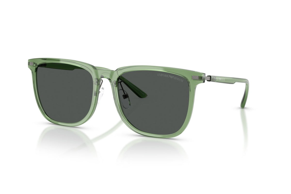 OCCHIALE DA SOLE UNISEX | EMPORIO ARMANI EA 4255D - 536287 VERDE TRASPARENTE LUCIDO - CALIBRO 56