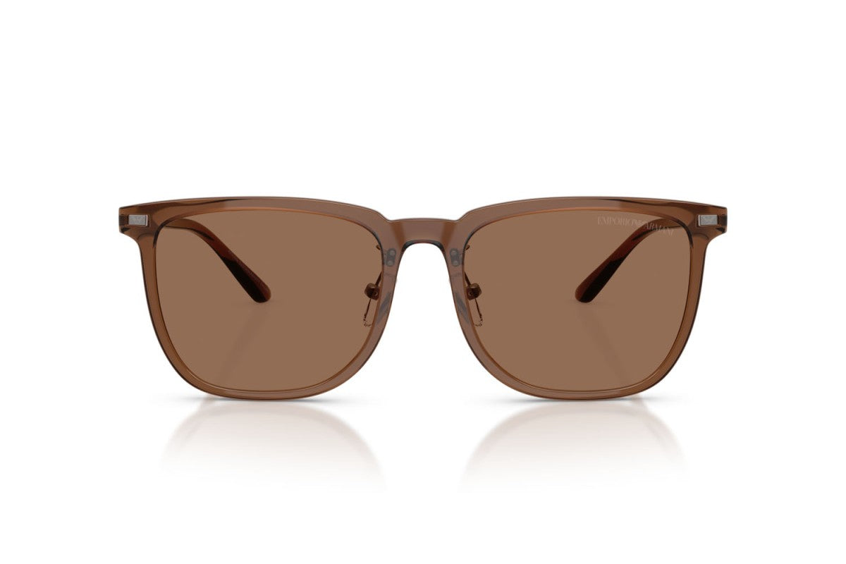 OCCHIALE DA SOLE UNISEX | EMPORIO ARMANI EA 4255D - 628273 MARRONE TRASPARENTE LUCID - CALIBRO 56