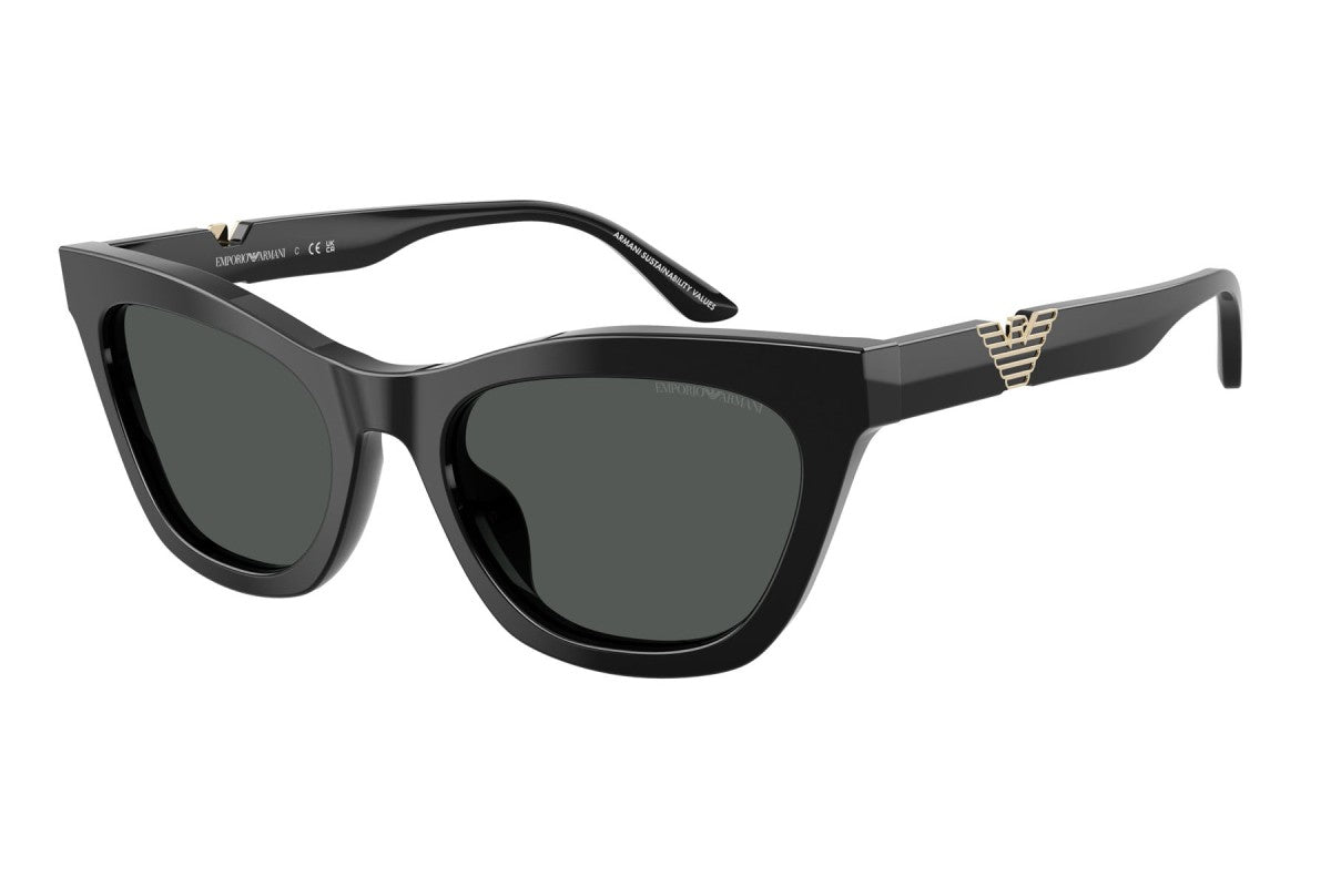 OCCHIALE DA SOLE DONNA | EMPORIO ARMANI EA 4259U - 501787 NERO LUCIDO - CALIBRO 55