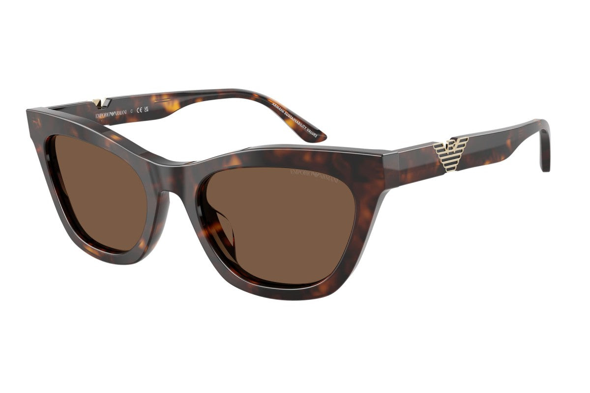 OCCHIALE DA SOLE DONNA | EMPORIO ARMANI EA 4259U - 502673 AVANA SCINTILLANTE - CALIBRO 55
