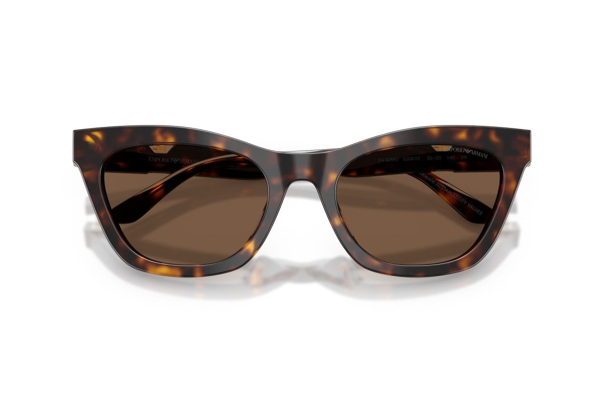 OCCHIALE DA SOLE DONNA | EMPORIO ARMANI EA 4259U - 502673 AVANA SCINTILLANTE - CALIBRO 55
