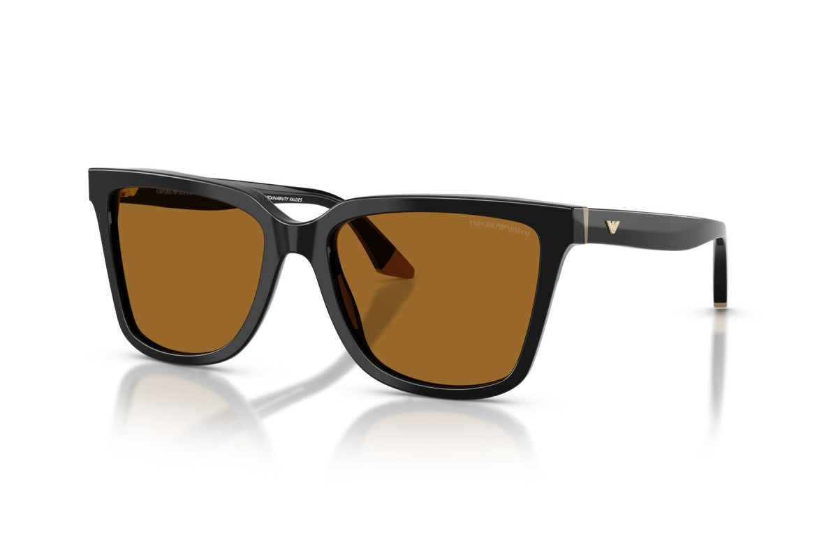 OCCHIALE DA SOLE DONNA | EMPORIO ARMANI EA 4261 - 631383 NERO/BEIGE - CALIBRO 55