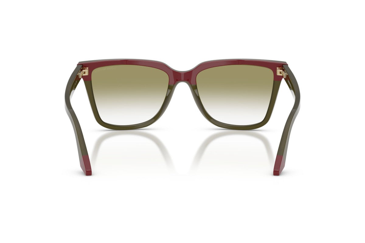 OCCHIALE DA SOLE DONNA | EMPORIO ARMANI EA 4261 - 6316W0 VERDE OPALE/BORDEAUX - CALIBRO 55