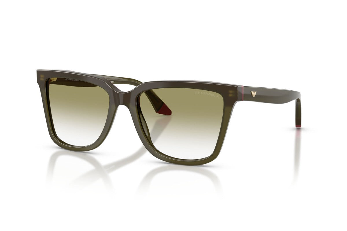 OCCHIALE DA SOLE DONNA | EMPORIO ARMANI EA 4261 - 6316W0 VERDE OPALE/BORDEAUX - CALIBRO 55