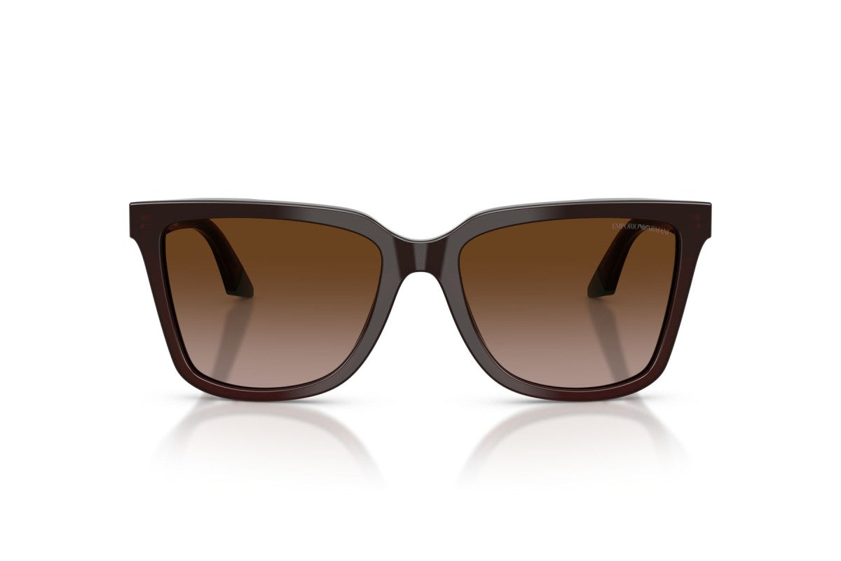 OCCHIALE DA SOLE DONNA | EMPORIO ARMANI EA 4261 - 631813 MARRONE/VERDE ACQUA TRASPARENTE - CALIBRO 55