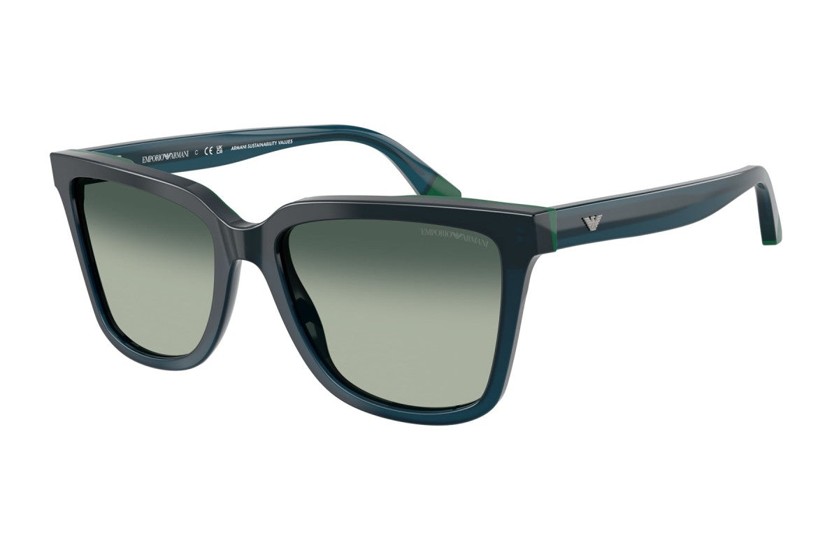 OCCHIALE DA SOLE DONNA | EMPORIO ARMANI EA 4261 - 631919 BLU OPALE/VERDE - CALIBRO 55