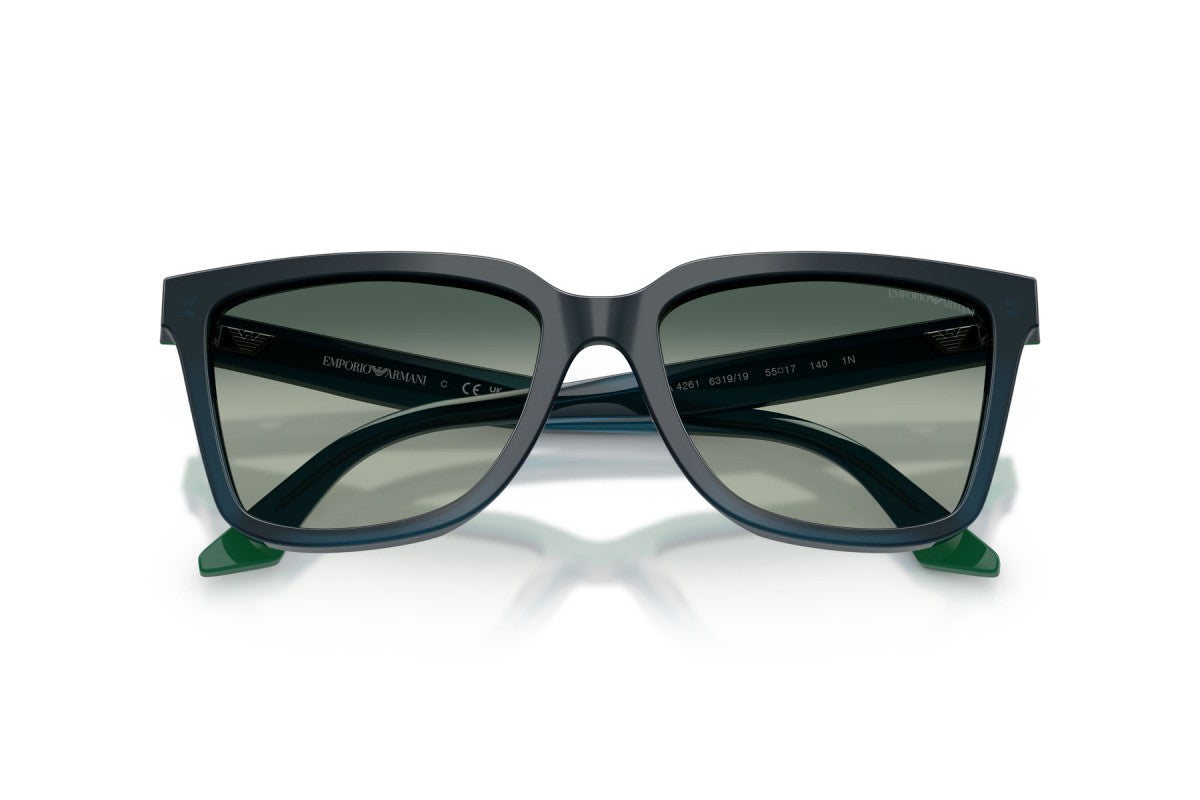 OCCHIALE DA SOLE DONNA | EMPORIO ARMANI EA 4261 - 631919 BLU OPALE/VERDE - CALIBRO 55
