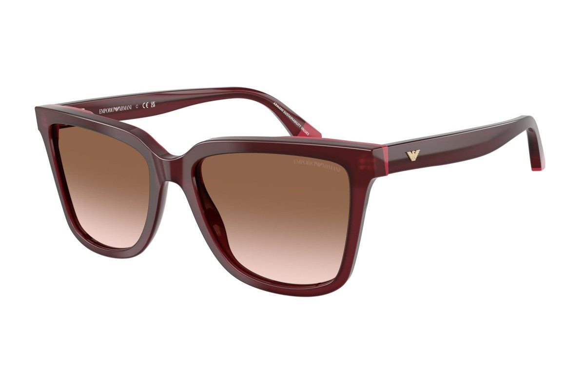OCCHIALE DA SOLE DONNA | EMPORIO ARMANI EA 4261 - 632013 BORDEAUX/ROSA OPALE - CALIBRO 55